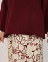 KIDS BAJU KURUNG KEDAH SAMARA (MAROON)